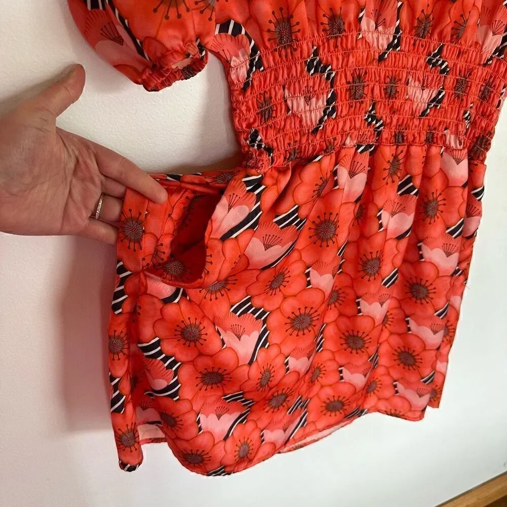 Betabrand Women’s Coral Poppy Sneaker Dress